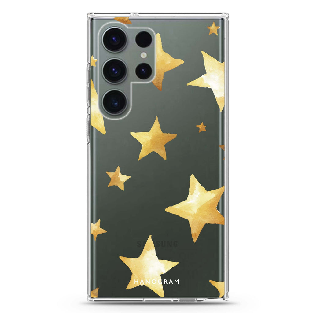 Starlet Mist Samsung Galaxy Ultra 透明保護殼，適用 S26/S25/S24/S23 Ultra，圖1