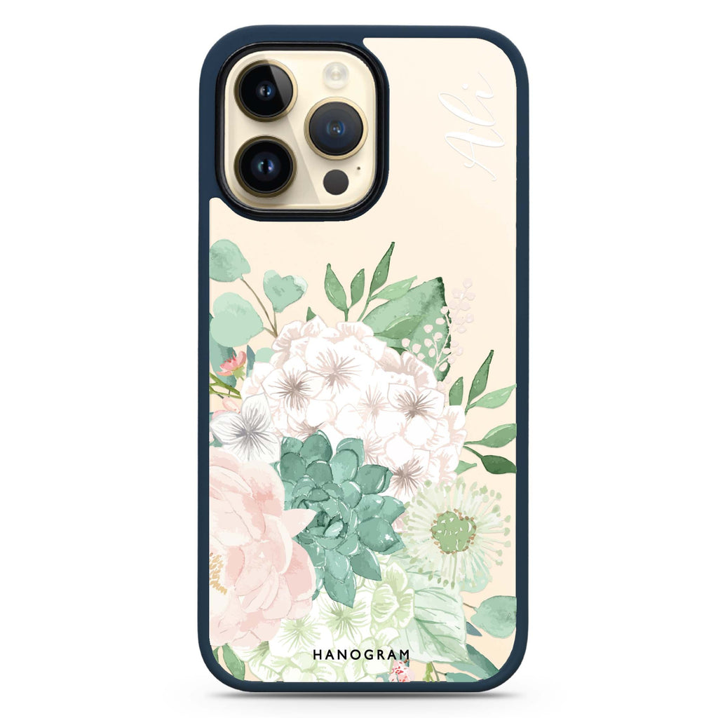 Vintage Flowers 防衝擊保護殼
