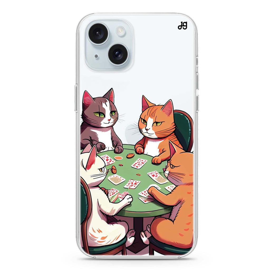 Cats & Game iPhone 15 水晶透明保護殼
