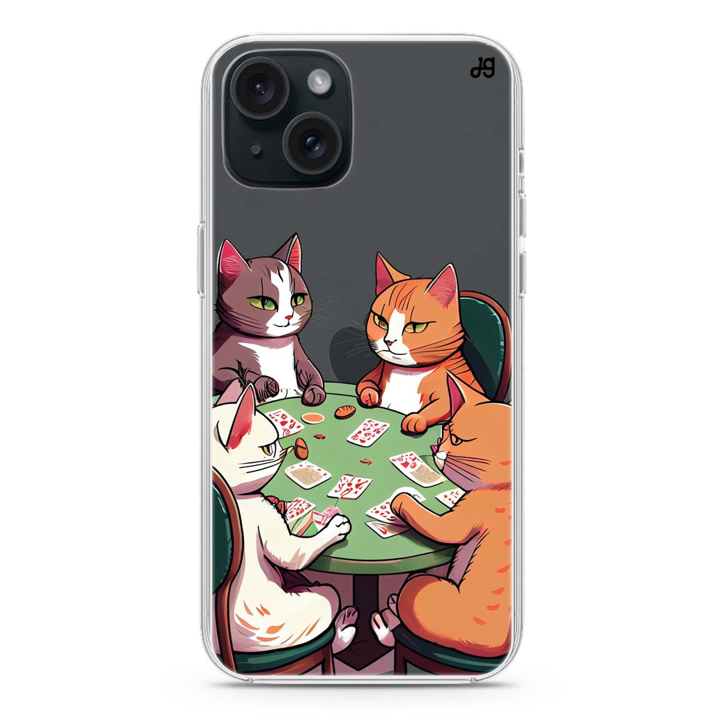 Cats & Game iPhone 15 plus 水晶透明保護殼