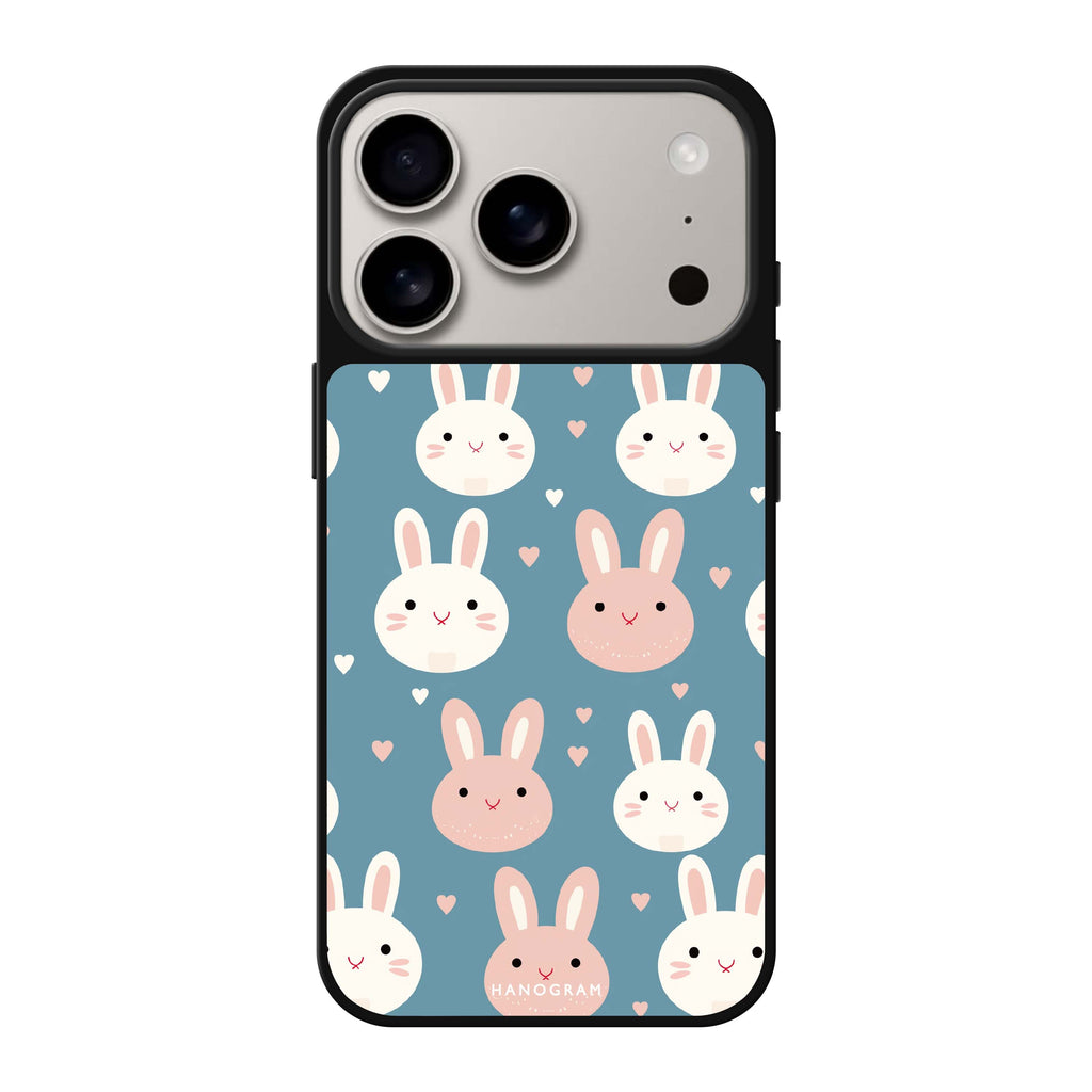 Cuddly Hopper 圖案 iPhone 17 Pro Max 鏡面手機殼主圖