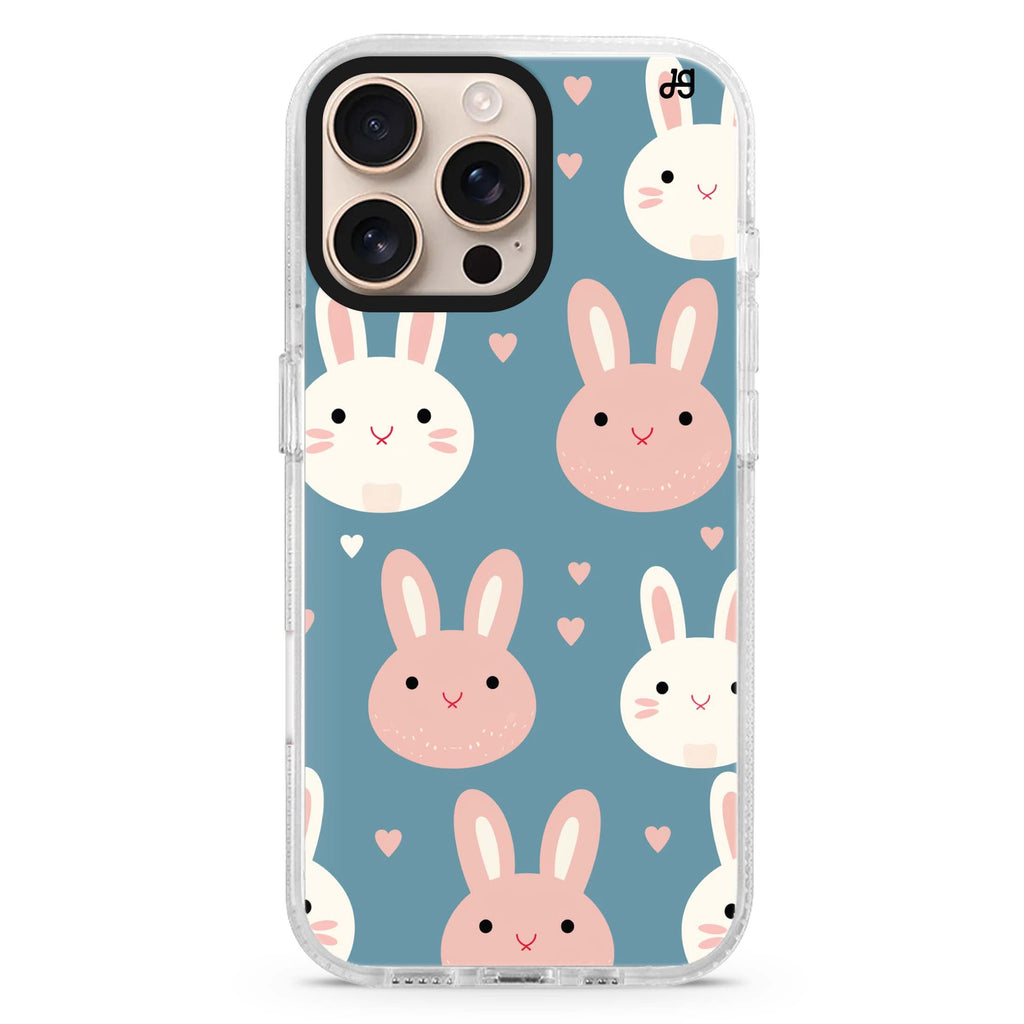 Cuddly Hopper Magsafe 兼容水晶透明保護殼