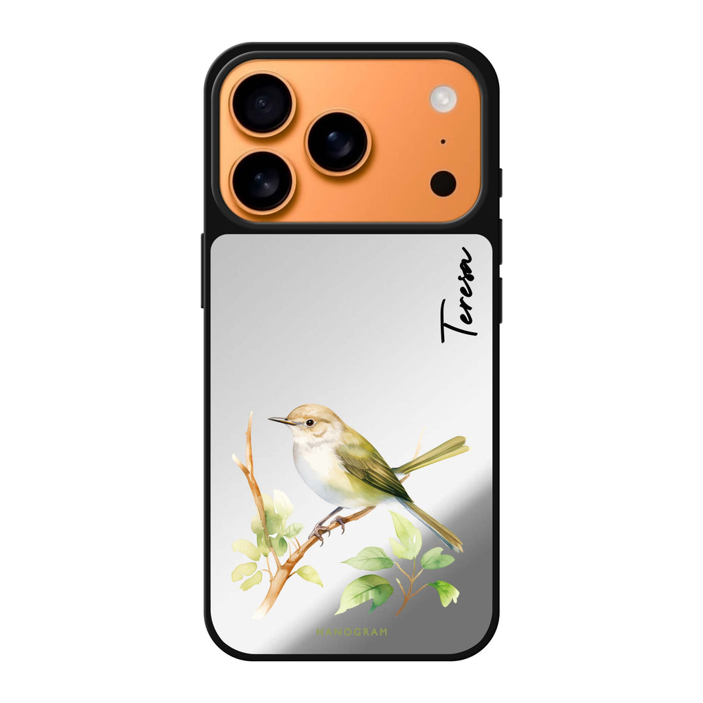 Warbler Whisper 鳥類 iPhone 17 Pro Max 鏡面手機殼主圖