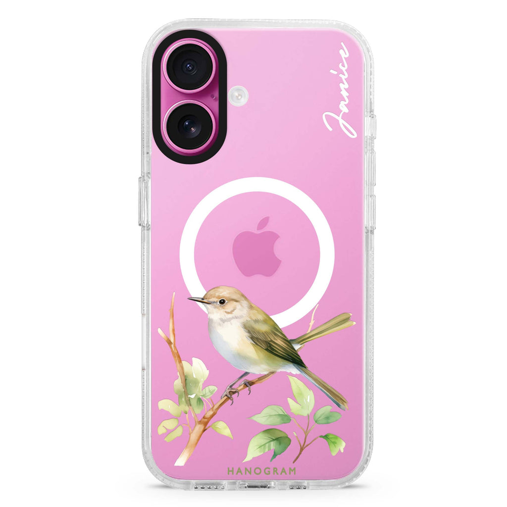 Warbler Whisper Magsafe 兼容水晶透明保護殼