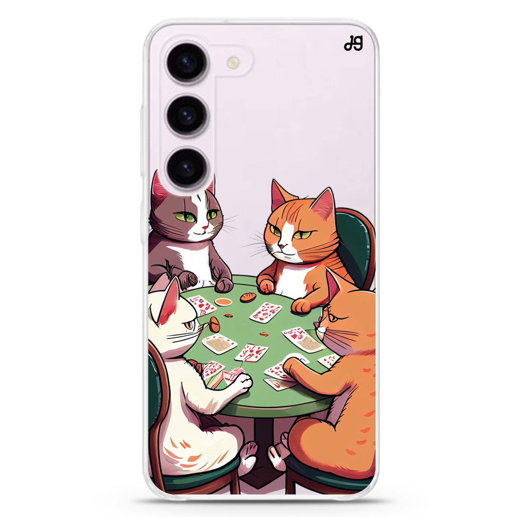 Cats & Game Samsung Galaxy 水晶透明保護殼