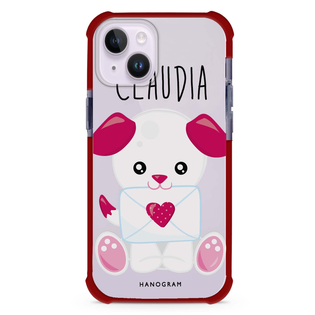 Lovely Dog iPhone 15 Plus Magsafe 兼容超強防摔保護殼