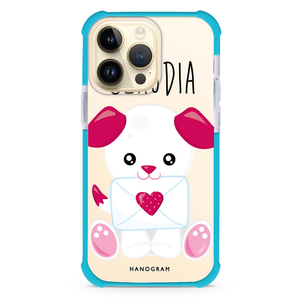 Lovely Dog iPhone Magsafe 兼容超強防摔保護殼