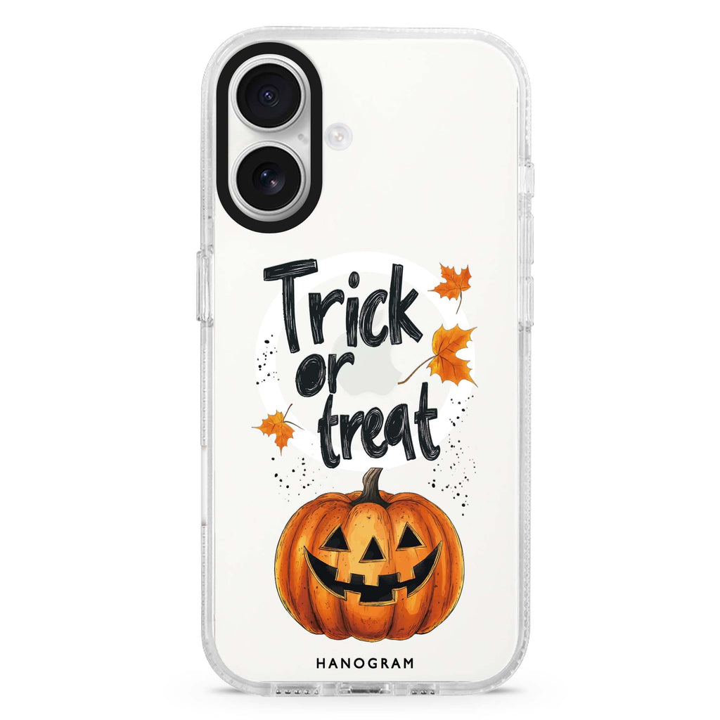 Trick or Treat Delight Magsafe 兼容水晶透明保護殼