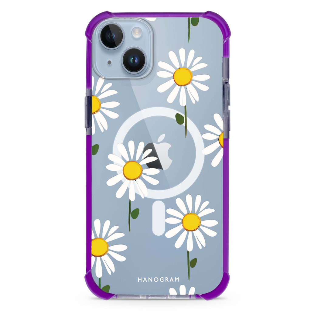 Little Flowers iPhone 15 Plus Magsafe 兼容超強防摔保護殼