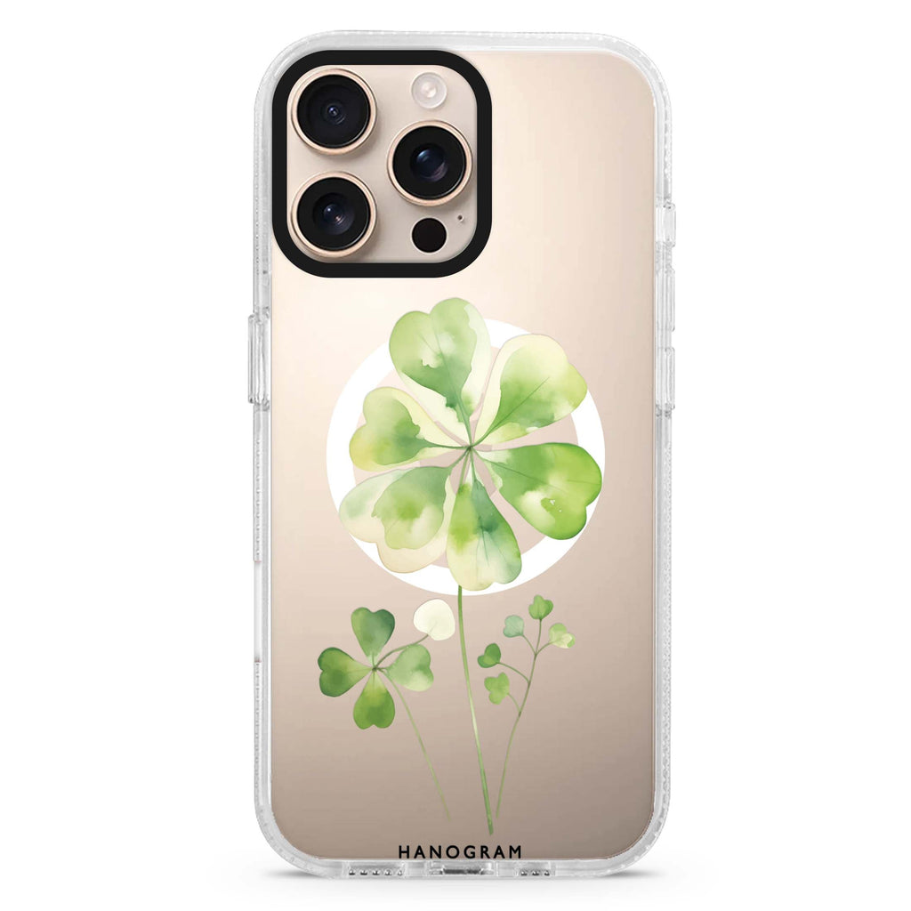 Clover's Heart Magsafe 兼容水晶透明保護殼