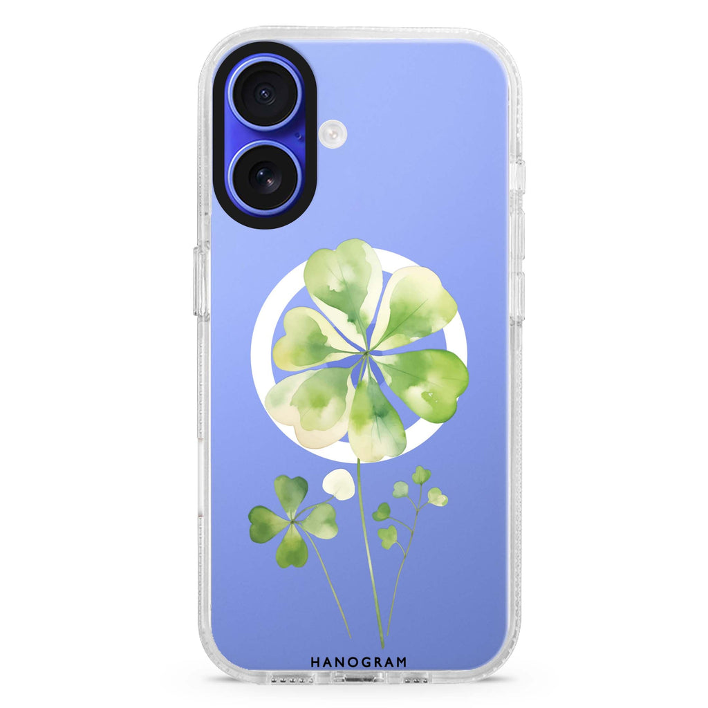 Clover's Heart Magsafe 兼容水晶透明保護殼
