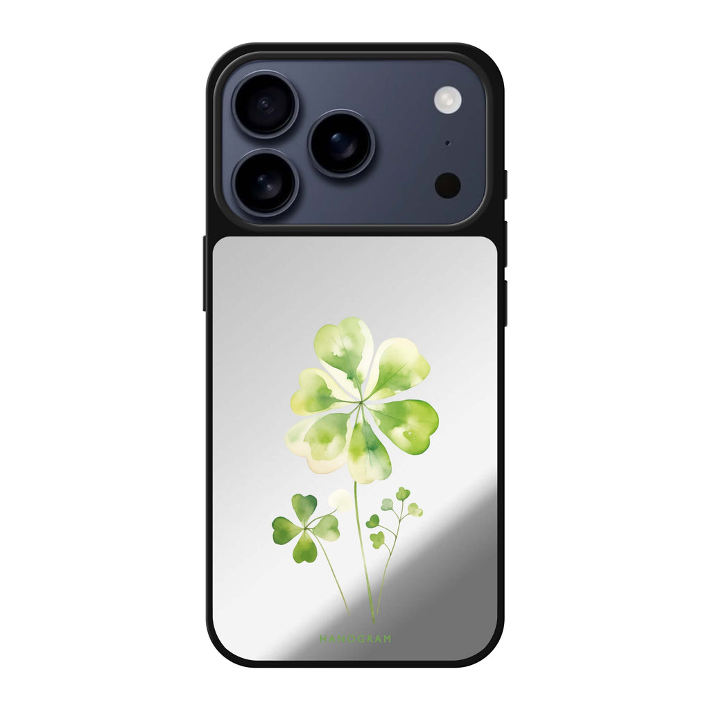 Clover's Heart 愛心 iPhone 17 Pro Max 鏡面手機殼主圖