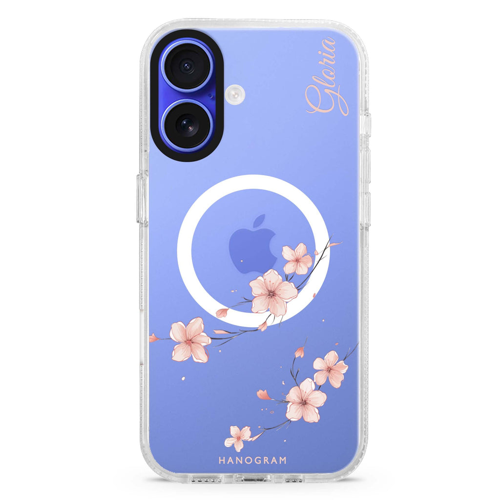 Sakura Spirit Magsafe 兼容水晶透明保護殼