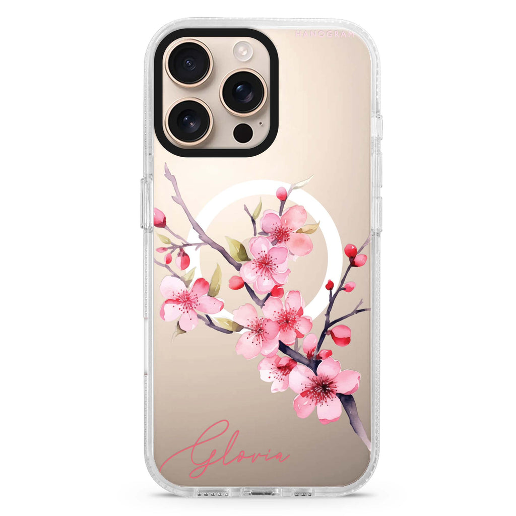 Petal Harmony Magsafe 兼容水晶透明保護殼