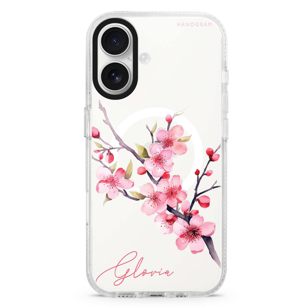 Petal Harmony Magsafe 兼容水晶透明保護殼