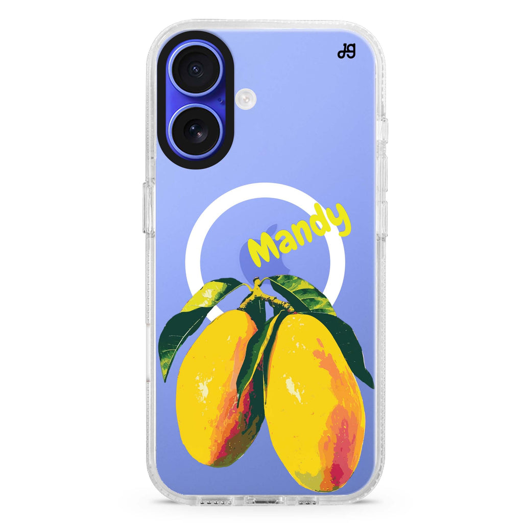 Mango Majesty Magsafe 兼容水晶透明保護殼