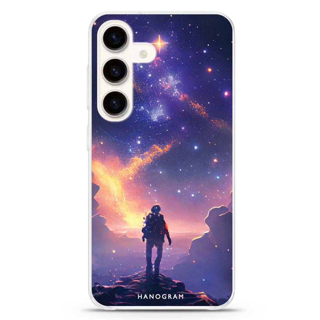 Imagine the Galaxy Samsung Galaxy S26/S25/S24 水晶透明保護殼正面展示