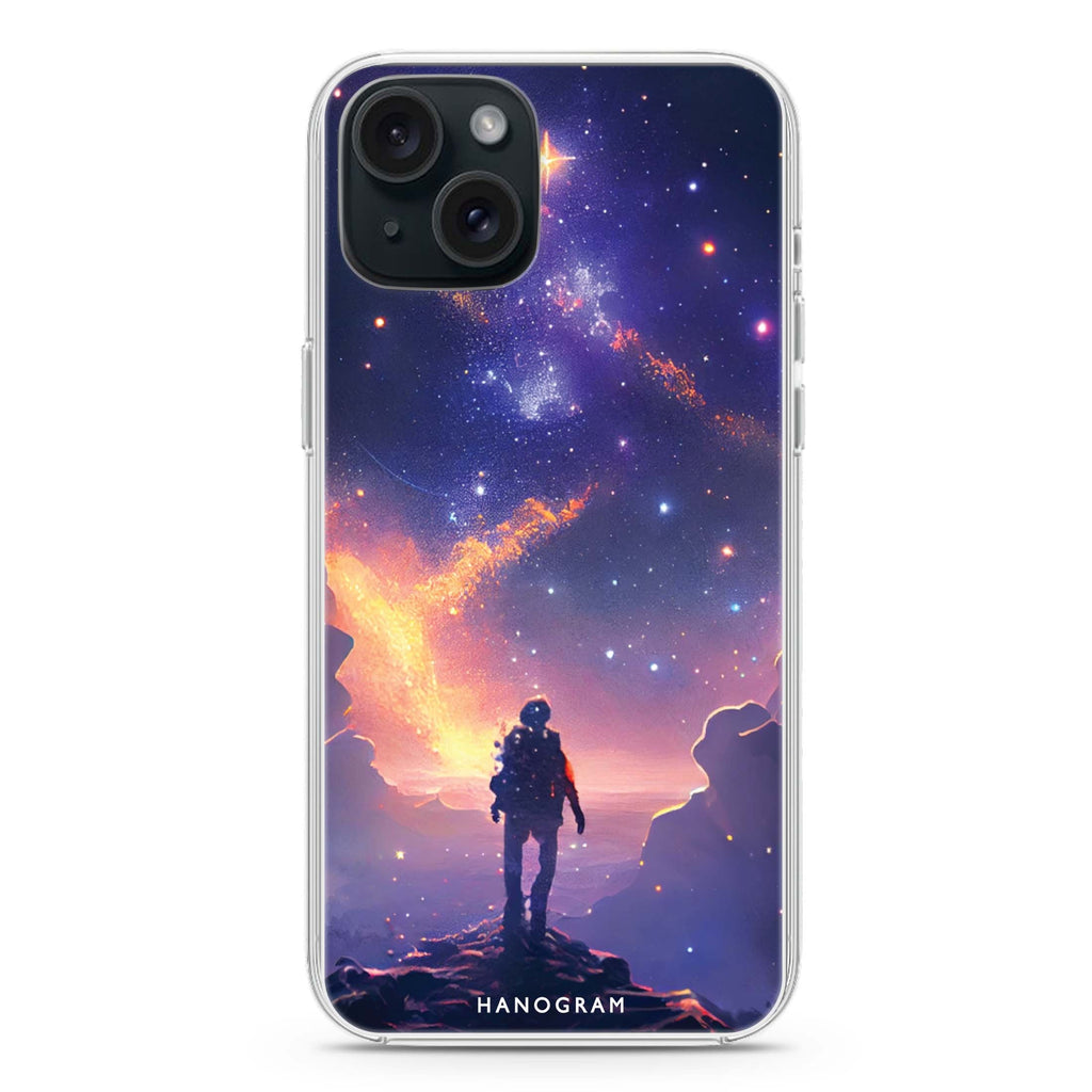 Imagine the Galaxy iPhone 15 Magsafe 兼容水晶透明保護殼