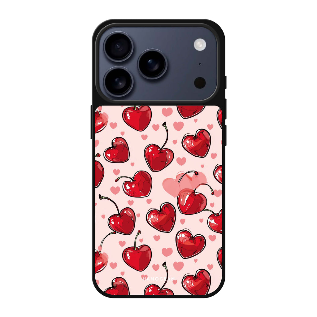 Cherry Amore 櫻桃 iPhone 17 Pro Max 鏡面手機殼主圖