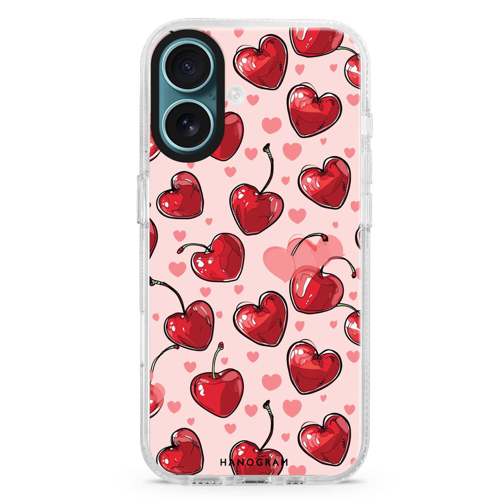 Cherry Amore Magsafe 兼容水晶透明保護殼