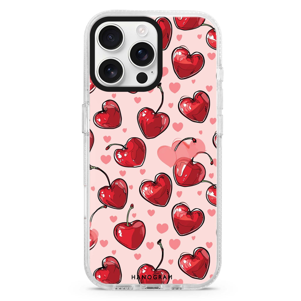 Cherry Amore Magsafe 兼容水晶透明保護殼