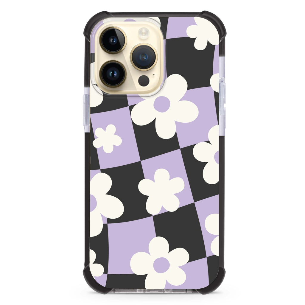 Flowers Pattern iPhone Magsafe 兼容超強防摔保護殼