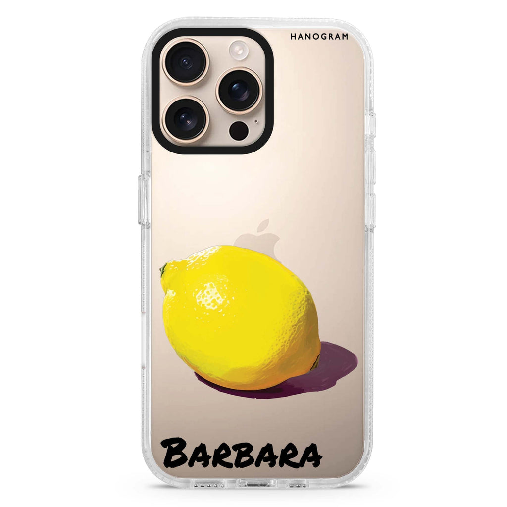 Lemon Lush iPhone 16 Pro & 16 Pro Max Case - Personalized and Stylish Protection