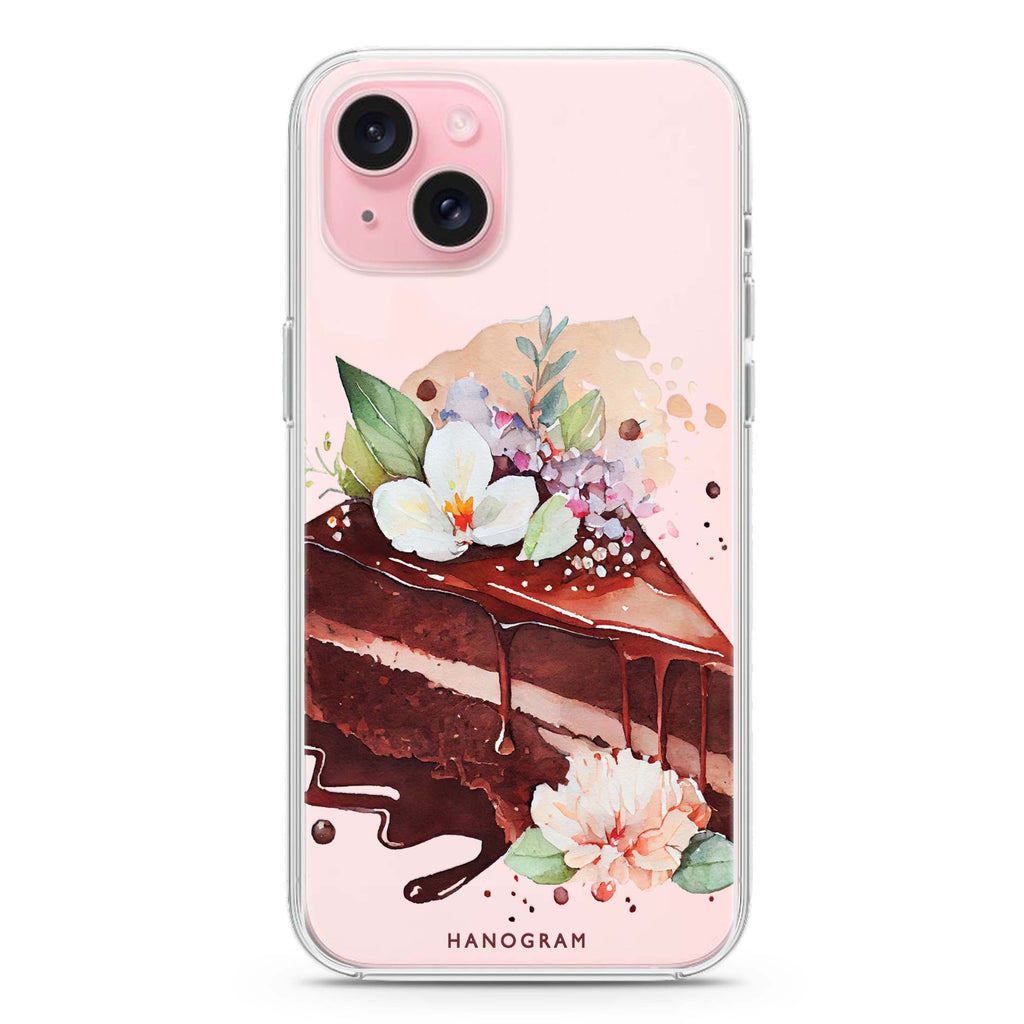 Floral Cake iPhone 15 水晶透明保護殼