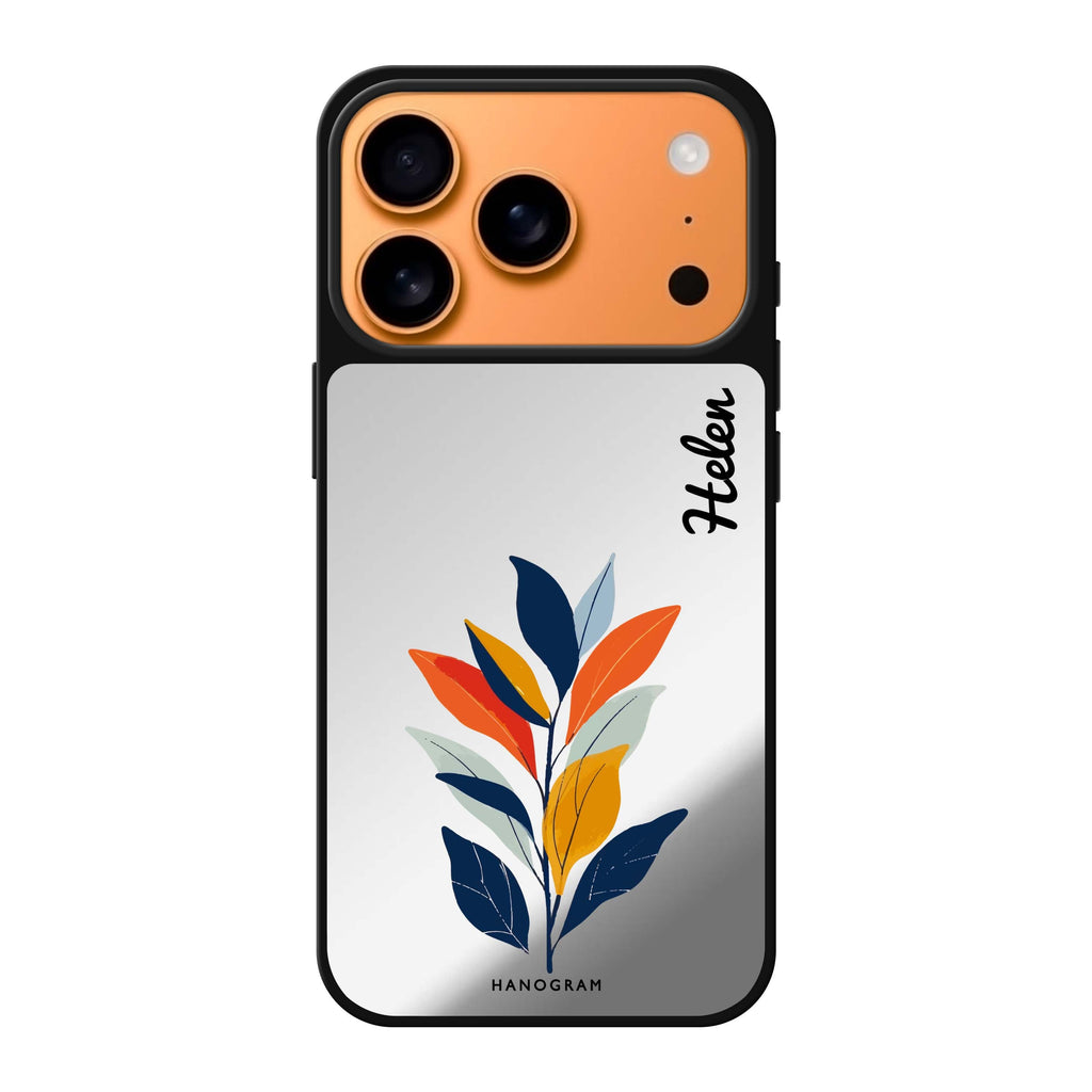 Flora Flat 花卉 iPhone 17 Pro Max 鏡面手機殼主圖