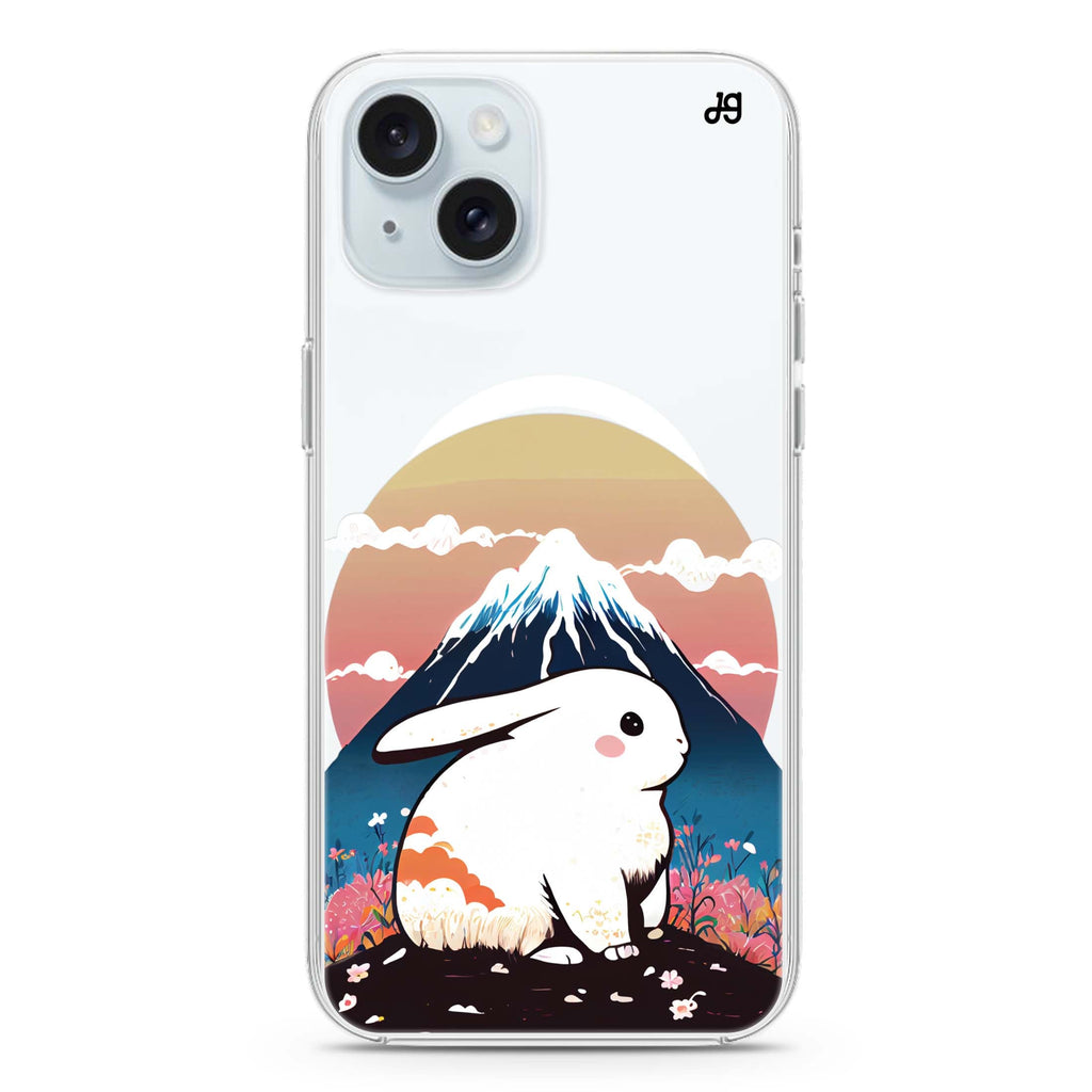 Travel Rabbit iPhone 15 Magsafe 兼容水晶透明保護殼