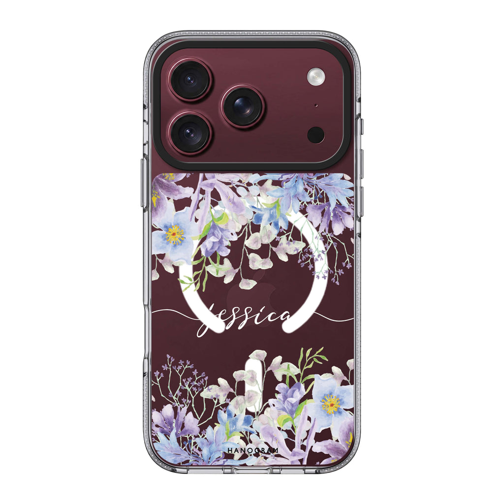 Flowers Bloom 水晶透明保護殼