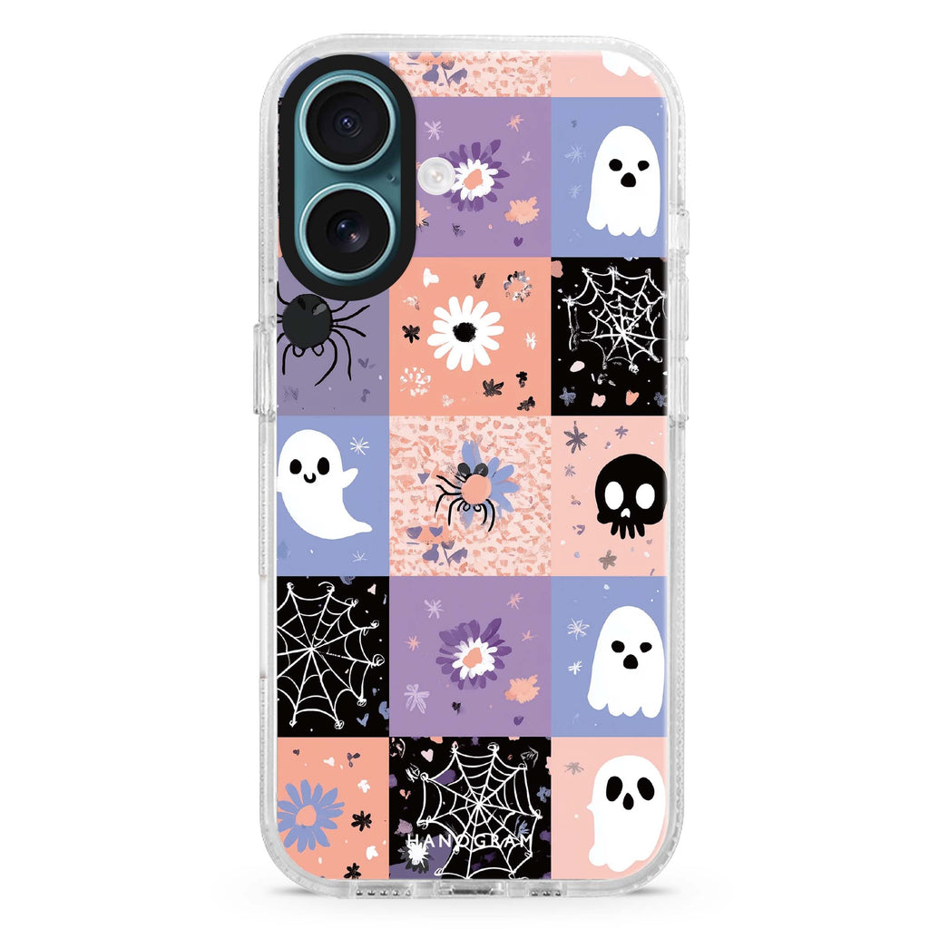 Pastel Patchwork Haunts 水晶透明保護殼