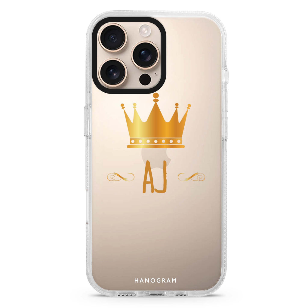 King's crown iPhone 16 Pro & 16 Pro Max Case - Personalized and Stylish Protection