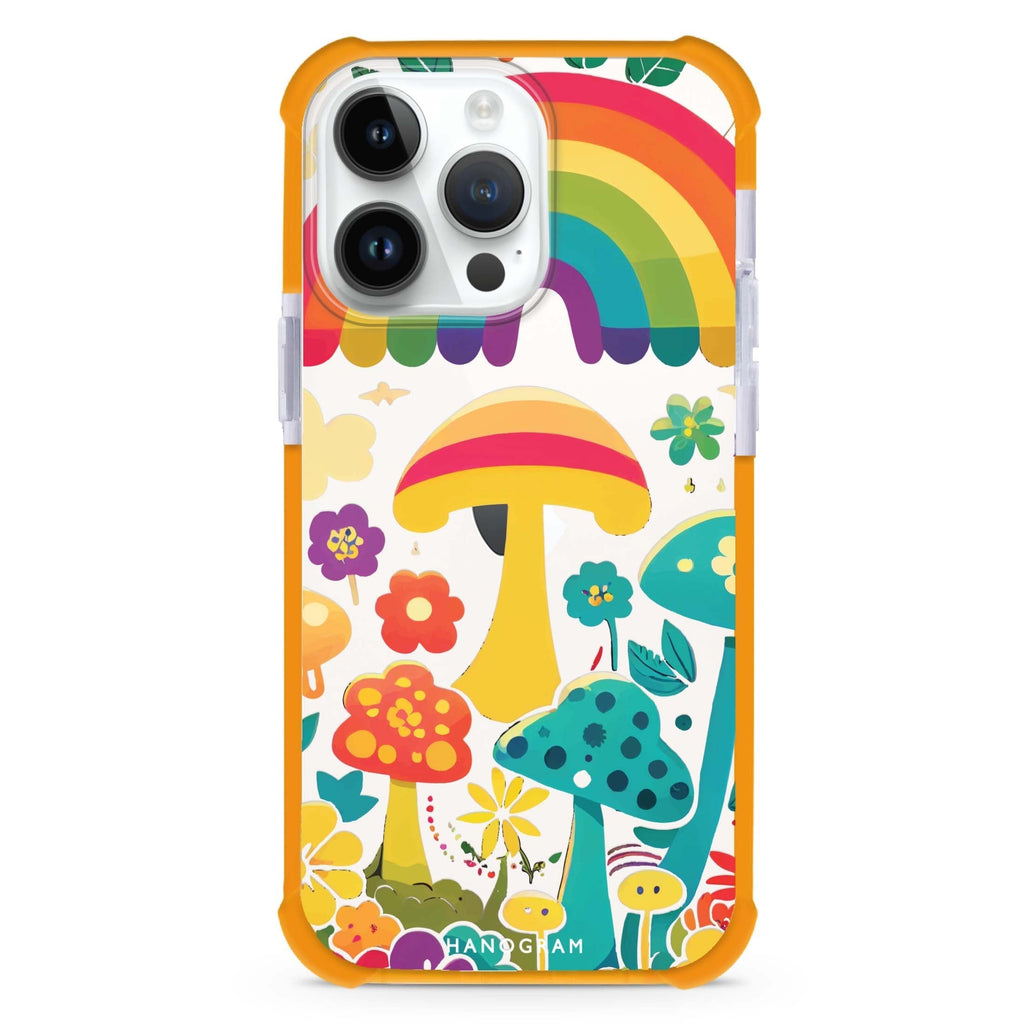 Rainbow Mushroom Garden 超強防摔保護殼