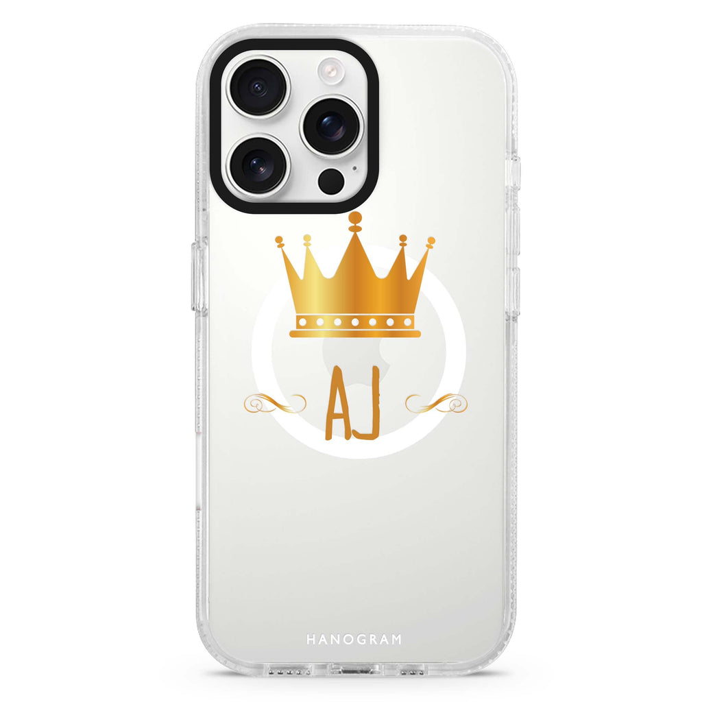 King's crown Magsafe 兼容水晶透明保護殼