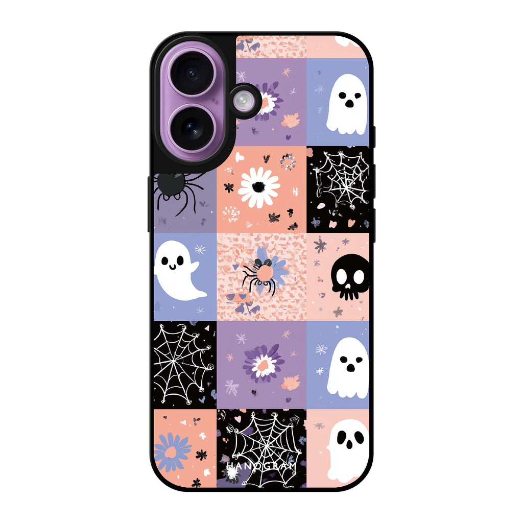 Pastel Patchwork Haunts 鏡面手機殼