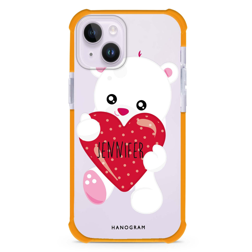 Lovely Bear iPhone 15 Plus Magsafe 兼容超強防摔保護殼