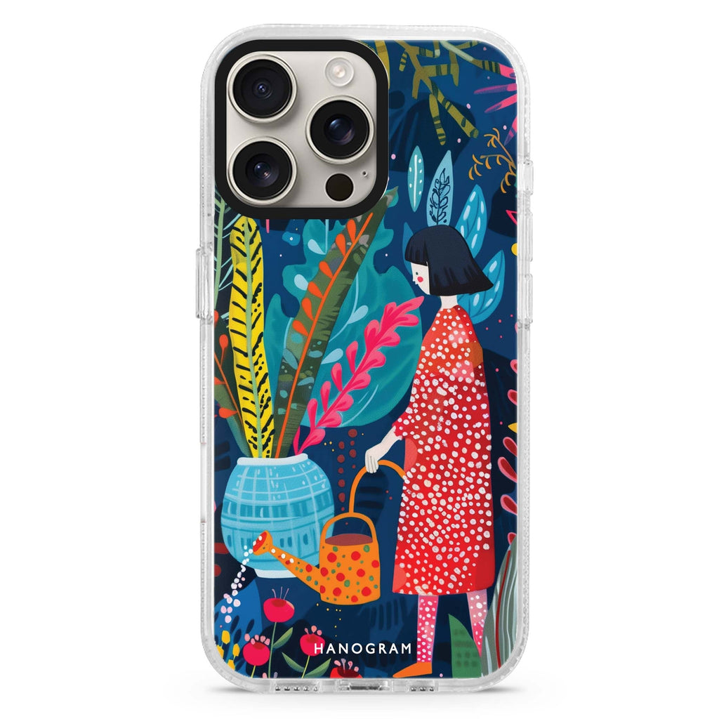 Plant Whisperer Magsafe 兼容水晶透明保護殼