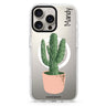 Cacti Delight Magsafe 兼容水晶透明保護殼