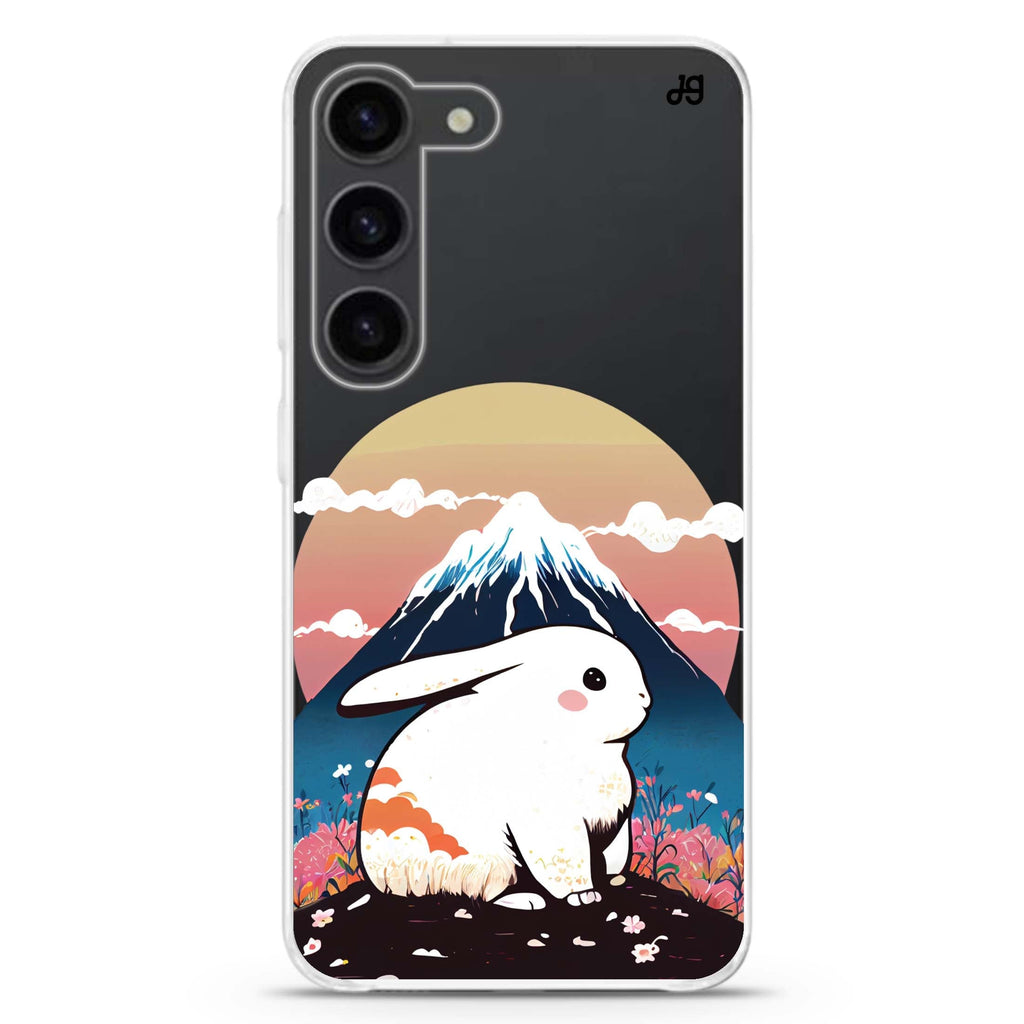 Travel Rabbit Samsung Galaxy 水晶透明保護殼