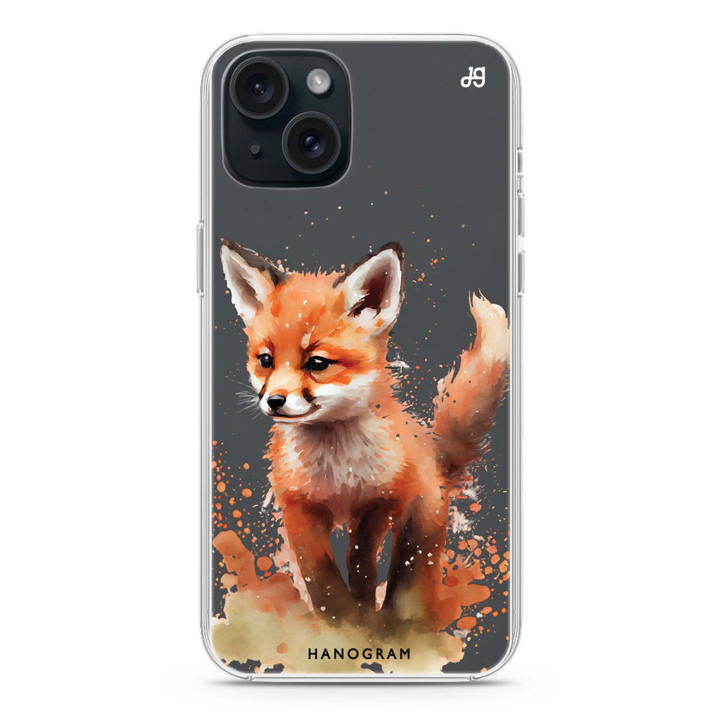 A Fox iPhone 15 水晶透明保護殼
