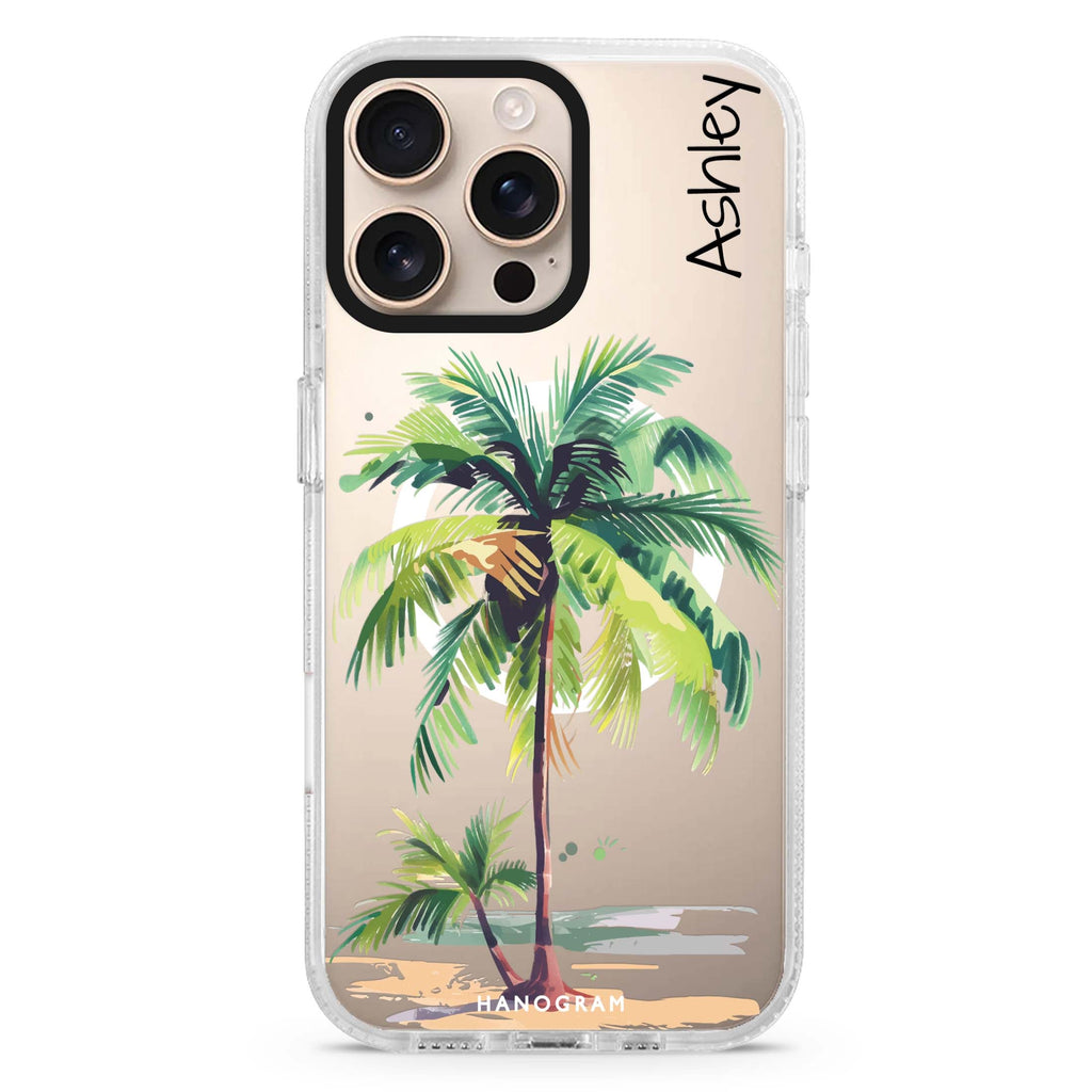 Island Palms Magsafe 兼容水晶透明保護殼