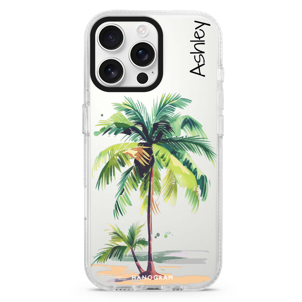 Island Palms iPhone 16 Pro & 16 Pro Max Case - Personalized and Stylish Protection