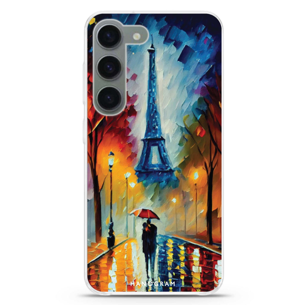 Romantic Paris Samsung Galaxy 水晶透明保護殼