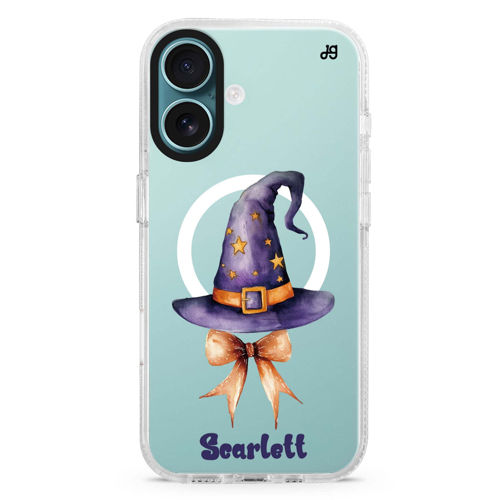 Enchanted Starry Hat Magsafe 兼容水晶透明保護殼
