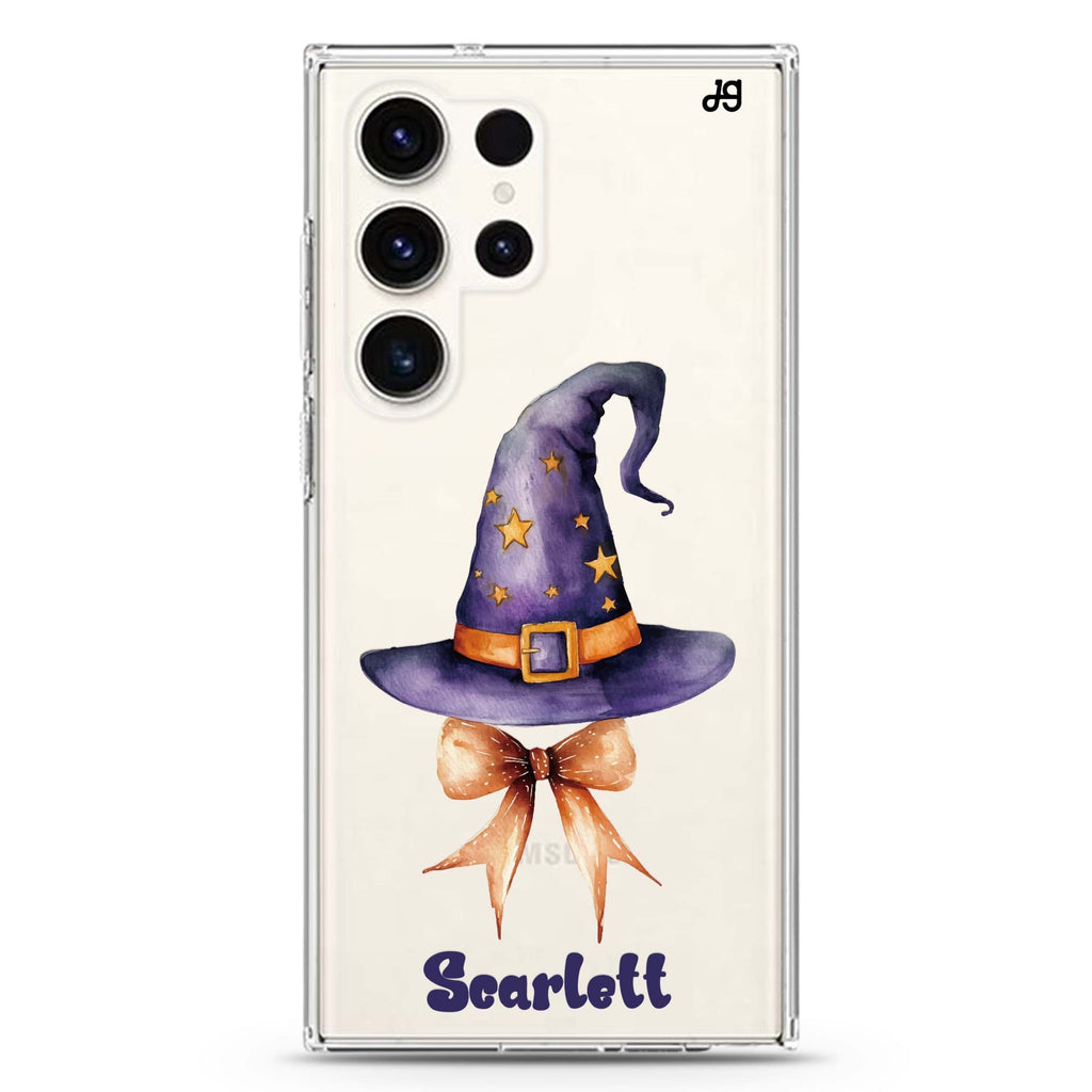 Enchanted Starry Hat Samsung Galaxy Ultra 可加名字透明保護殼，適用 S26/S25/S24/S23 Ultra，圖1