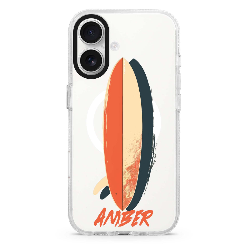 Wave Rider Magsafe 兼容水晶透明保護殼