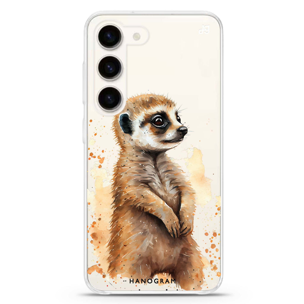 A Meerkat Samsung Galaxy 水晶透明保護殼