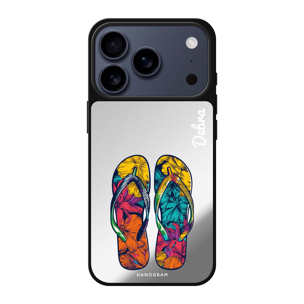 Beach Walkers 自然風 iPhone 17 Pro Max 鏡面手機殼主圖