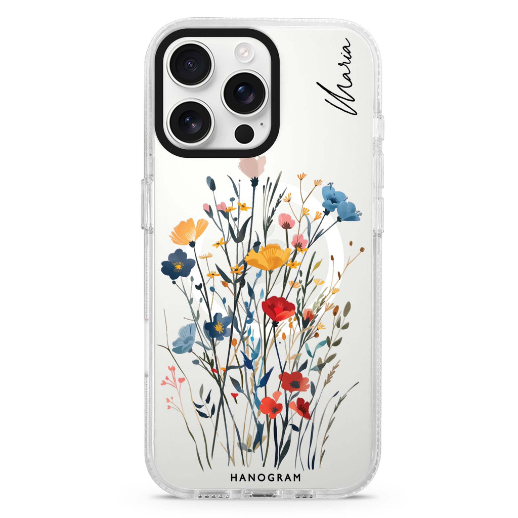 Garden Grace Magsafe 兼容水晶透明保護殼